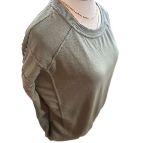 90 Degrees by Reflex Green Sweatshirt Pullover Size M - Picture 2 of 8